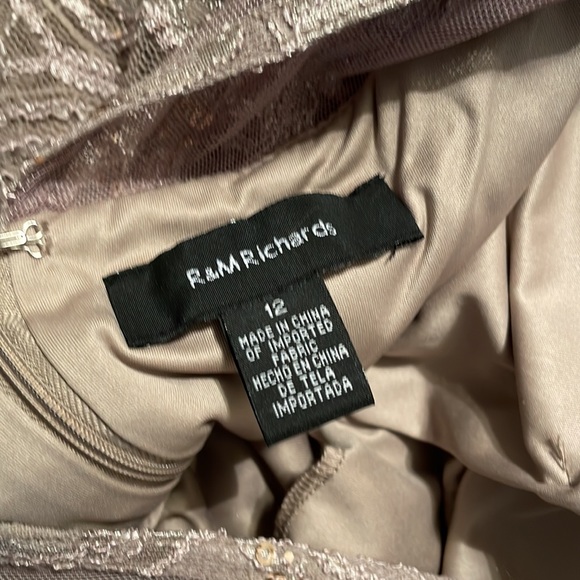 Dress R&M Richards Size 12 - Picture 3 of 3